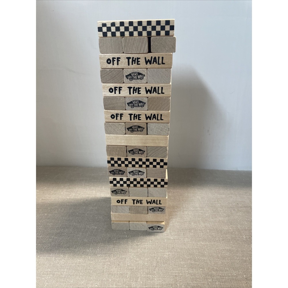 Vans "off The Wall" tower building Blocks Game‎
